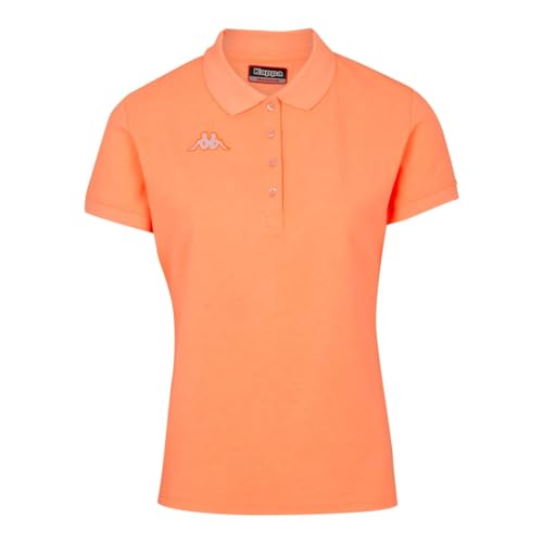 Kappa Menata Damen-Poloshirt M orange von Kappa