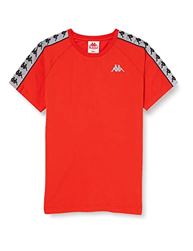 Kappa Michael T-Shirt, Orange/Silber, Standard Mens von Kappa