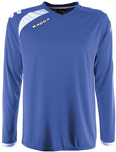 Kappa Pavie LS Shirt Fußball, Unisex Erwachsene, Unisex – Erwachsene, Pavie LS, Marineblau von Kappa