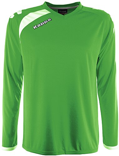 Kappa Pavie Ls Fußball T-Shirt, grün, 6Y/8Y von Kappa