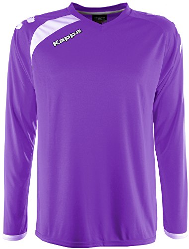 Kappa Pavie Ls Fußball T-Shirt, violett, 6Y/8Y von Kappa