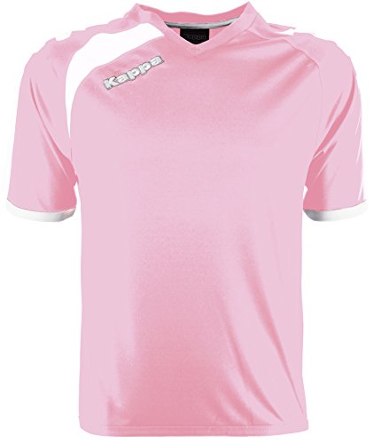 Kappa Pavie SS Shirt Fußball, Unisex Erwachsene, Unisex – Erwachsene, Pavie SS, Rosa von Kappa