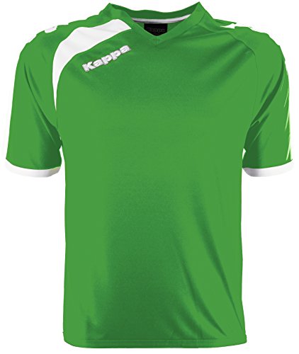 Kappa Pavie SS Shirt Fußball, Unisex Erwachsene XXL grün von Kappa