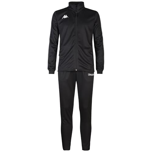 Kappa Salcio TKS Trainingsanzug, Herren, Schwarz/Weiß, Gr. L von Kappa