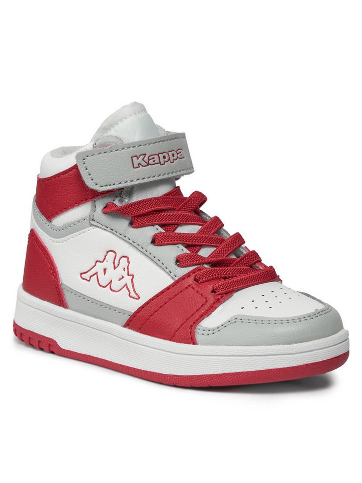 Kappa Sneakers Logo Basil Md Ev Kid 321F4UW White/Red True A0L Sneaker von Kappa
