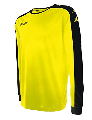 Kappa Tanis SS Shirt Fußball, Unisex Erwachsene, Unisex – Erwachsene, Tanis SS, gelb von Kappa
