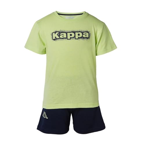 Kappa Unisex-Kinder KELIM Trainingsanzug, Verde/Azul, 4y von Kappa