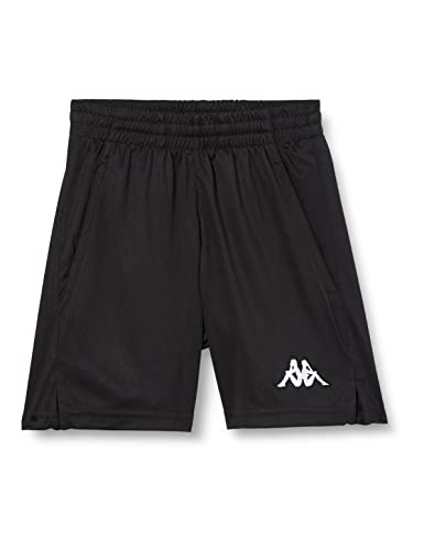 Kappa Unisex Kinder Logo Zenio Shorts, Schwarz, 10 años von Kappa