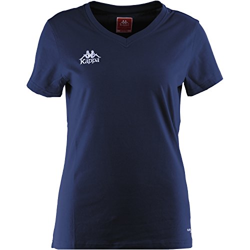 Kappa Tabbiano T-Shirt, Damen, Marineblau, 2XS von Kappa