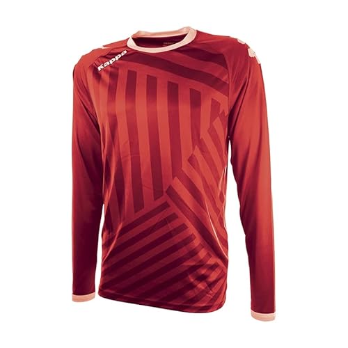 Kappa Temporium Fußball T-Shirt, Rot, L/XL von Kappa
