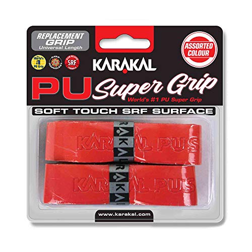 Karakal Universal PU Ersatzgriffband - 2-er-Pack, Colors- Red von Karakal