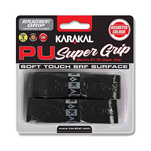 Karakal Griffband PU SUPER Grip Schwarz 2x Griffband von Karakal