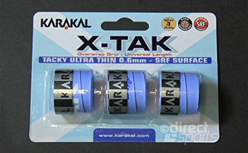 Karakal Griffband X-TAK für (3 Pack) blau von Karakal