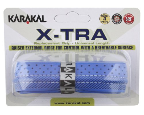 Karakal Griffband X-TRA für Tennis-, Badminton- und Squash-Schläger Blau blau von Karakal
