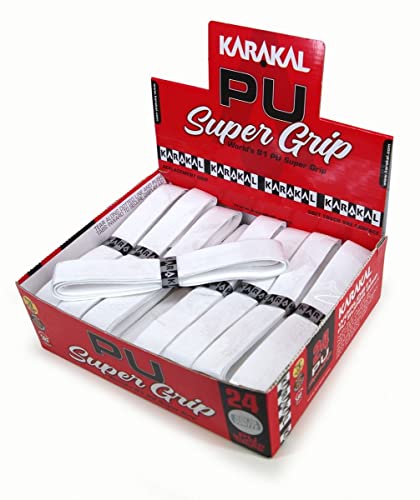 Karakal PU Super Grips -24er Box (White) von Karakal
