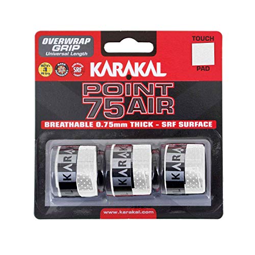 Karakal Point 75 Air Overwrap Grip - 3 Griffbänder - universal von Karakal