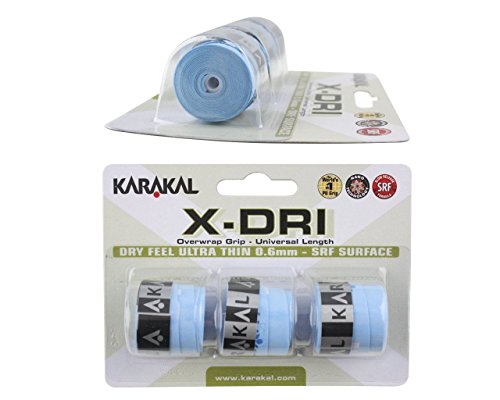 Karakal X-DRI Griffband für Tennis, Badminton, Squash Blau blau von Karakal