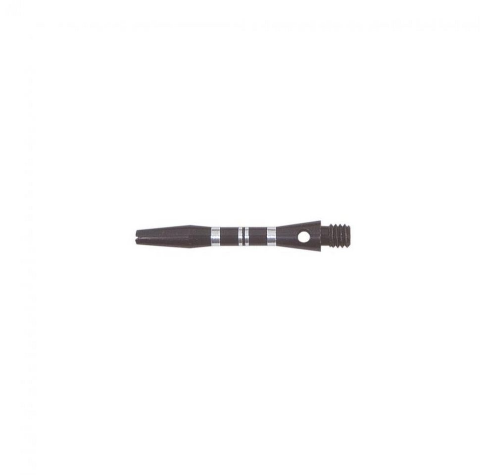 Karella Spiel, Shaft aus Aluminium - Stripe - short - 35 mm - schwarz - 3 Stück von Karella