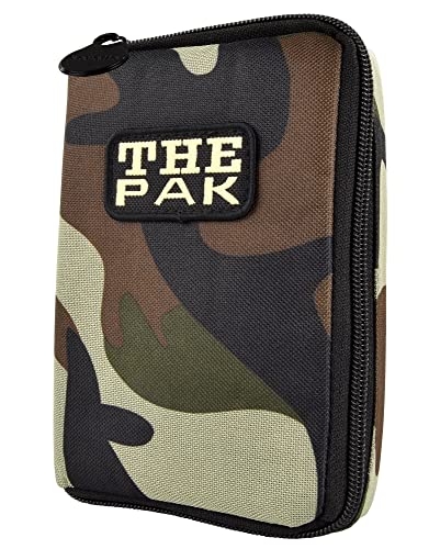 Karella Darttasche The PAK original, camo, Platz für 3 Dartsets, handlich und geräumig, Perfekter Schutz, Dartcase, Tasche für Darts von Karella