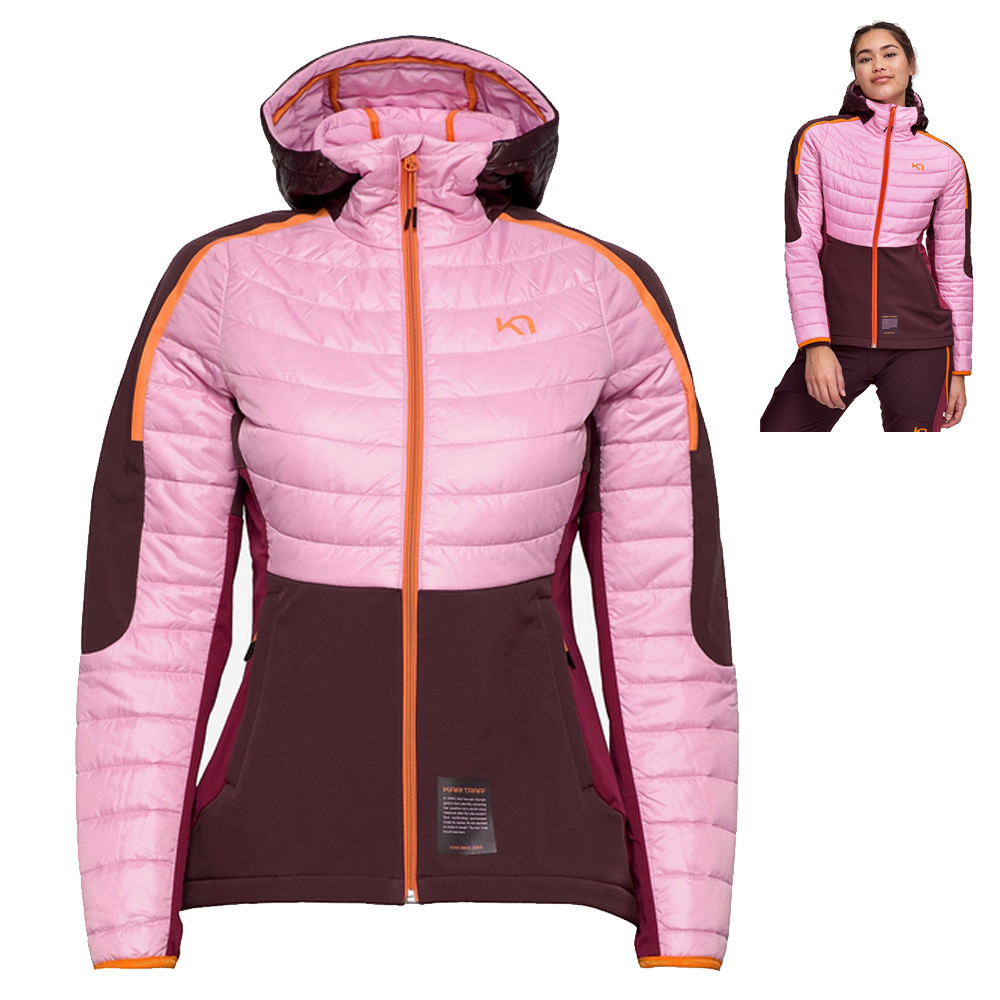 Kari Traa Voss Hybrid Jacket Damen Primaloft Outdoorjacke, pink von Karitraa