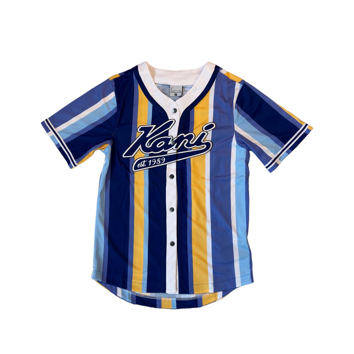 Karl Kani T-Shirt Varsity Stripes Baseball L von Karl Kani