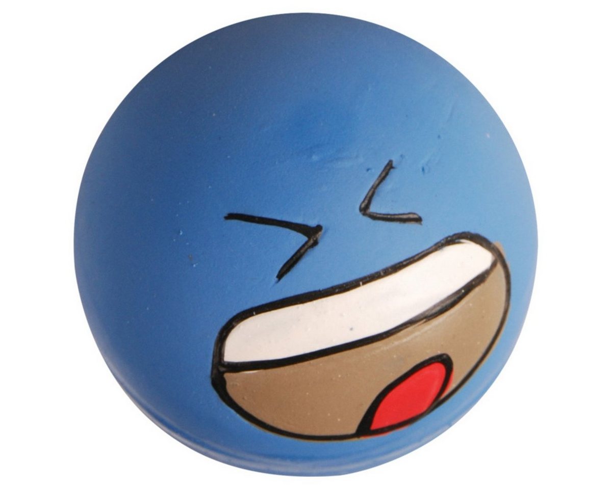 Karlie Tierball Katzenspielzeug Latex Snatchy Ball blau von Karlie