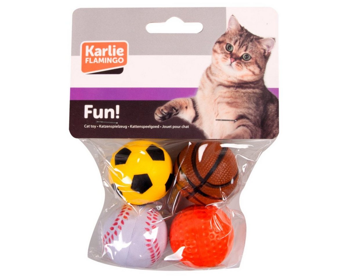 Karlie Tierball Katzenspielzeug Moosgummiball von Karlie