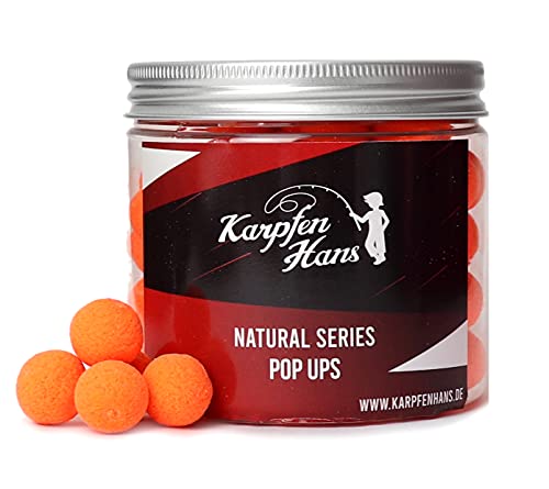 Karpfenhans Pop Ups Fluo Pop Up Baits 75 Gramm Karpfenangeln (Orange, 15) von Karpfenhans