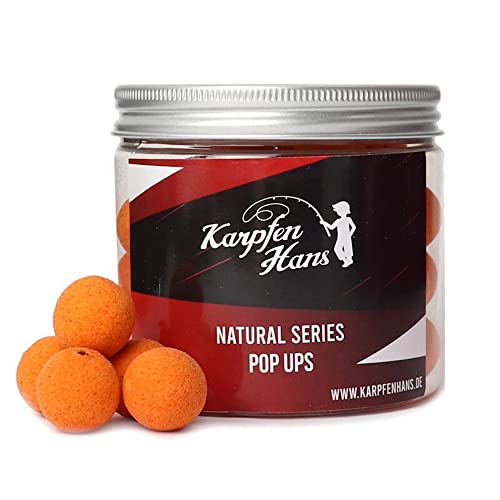 Karpfenhans Pop Ups Natural Series Pop Up Baits 75 Gramm Karpfenangeln (Ananas, 12) von Karpfenhans