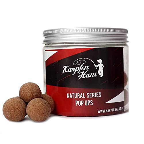 Karpfenhans Pop Ups Natural Series Pop Up Baits 75 Gramm Karpfenangeln (Krill, 12) von Karpfenhans