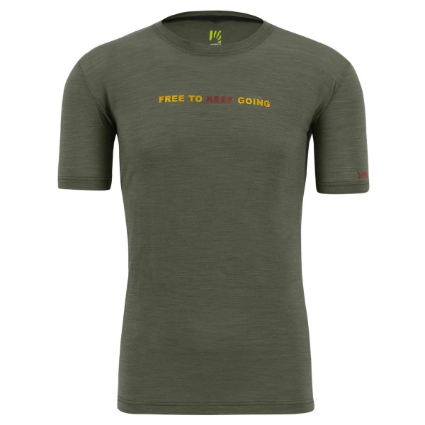 Karpos - Coppolo Merino T-Shirt - Merinoshirt Gr L oliv von Karpos