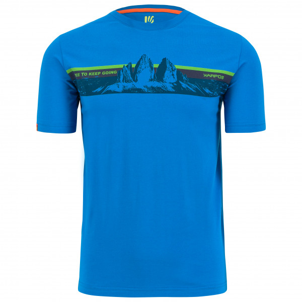 Karpos - Giglio T-Shirt - T-Shirt Gr 3XL;L;M;XL;XXL orange;türkis von Karpos