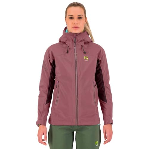 Karpos Storm Evo W Jacke Deco, Rose/Huckleberry für Damen von Karpos