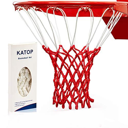 KATOP Basketballnetzsystem Standardgrößen Garantierte Qualität Allwettertauglich Geeignet für alle Standardgrößen von Basketballkörben von Katop