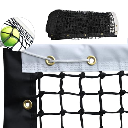 Katop Tennisnetz 106 ×9 cm Professionelles strapazierfähiges Nylon-Netz für Kinder-Tennisjunkies, kompatibel mit Allen Standard-Tennispfosten, inklusive Innen- und Außenplatz von Katop