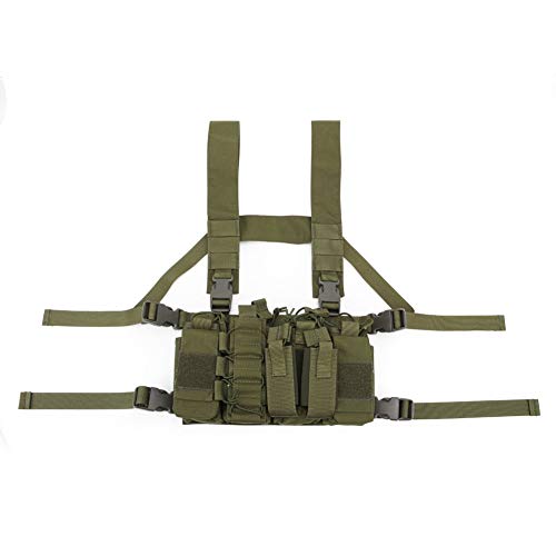 Taktische Chest Rig Kampf Recon Getriebe Weste mit Magazintasche für Airsoft Jagd Spiele von Kayheng