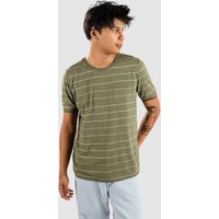 Kazane Moss T-Shirt four leave clover stripe von Kazane