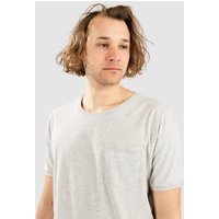 Kazane Moss T-Shirt light grey heather von Kazane