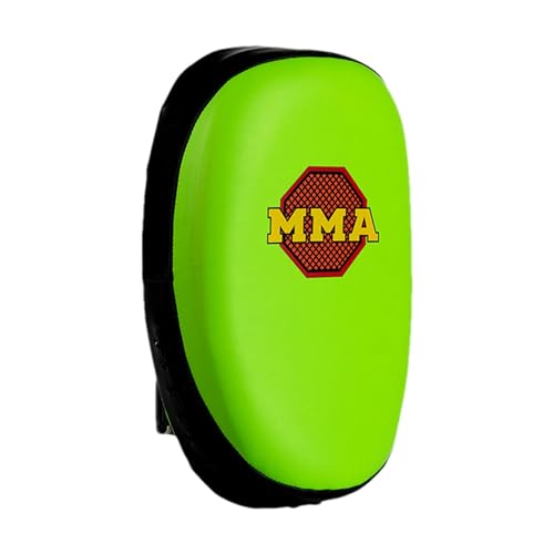 Karate Kicking Pads - Muay Thai Pads, Curved Thickened Kick Pads Martial Arts | MMA Training Equipment, Fluorescent Taekwondo Kicking Pads, Foot Knee and Elbow Target for Adults Kids von Kbnuetyg