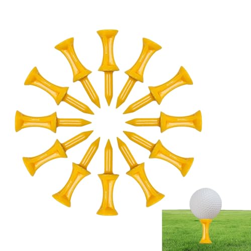 Kbnuetyg Golfball-Tees,Castle Golf-Tees | 10 Stück tragbare Golf-Tees | Golf-Tees für Golfliebhaber, verbessern das Golftraining, Golf-Übungszubehör von Kbnuetyg