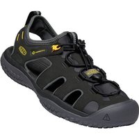 KEEN Herren Trekkingsandale SOLR SANDAL M-BLACK/GOLD von Keen