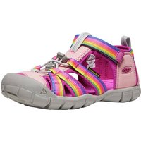 KEEN Kinder Sandalen SEACAMP II CNX Y-RAINBOW/FESTIVAL FUCHSI von Keen