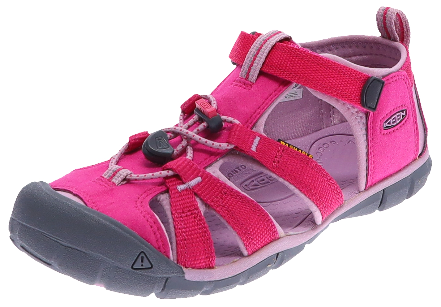 Seacamp II CNX Very Berry Dawn Pink Kinder Sandalen Rot von Keen