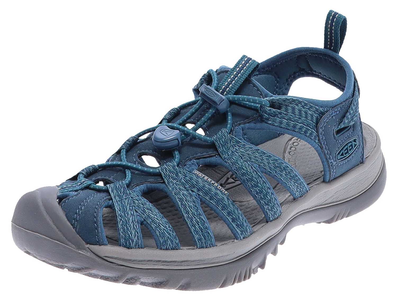 WHISPER Smoke Blue Damen Outdoor-Sandale Blau von Keen