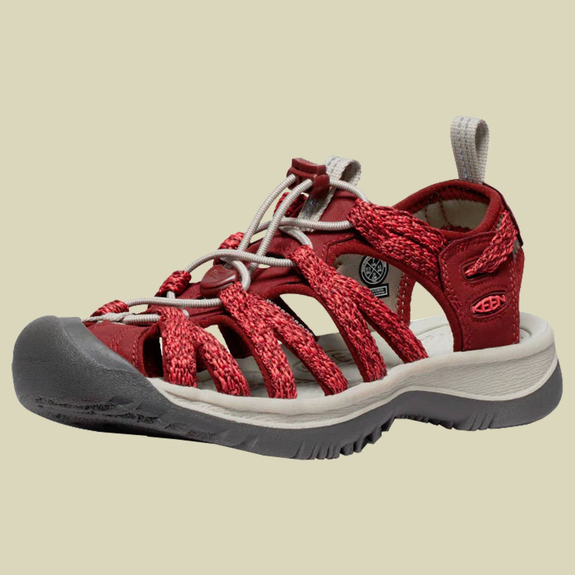 Whisper Women rot UK 4 - cayenne/fired brick von Keen