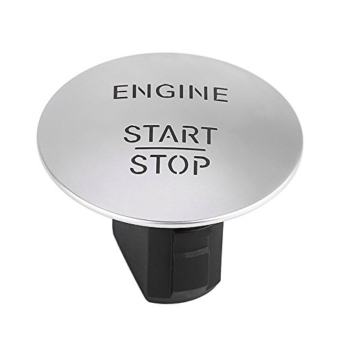 Auto Startknopf, Auto Start Stop Knopf Keyless Go Start Stop-Taste Motor Zündschalter 2215450714 für Benz CL550 coupe 2010, von Keenso