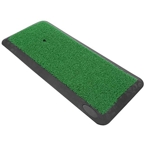 KEENSO Golf-Übungsmatte, Kunstrasen-Gummipolster, Golfschwung-Übungsmatte, für drinnen und draußen, Übungsmatte Ideal für drinnen und draußen von Keenso