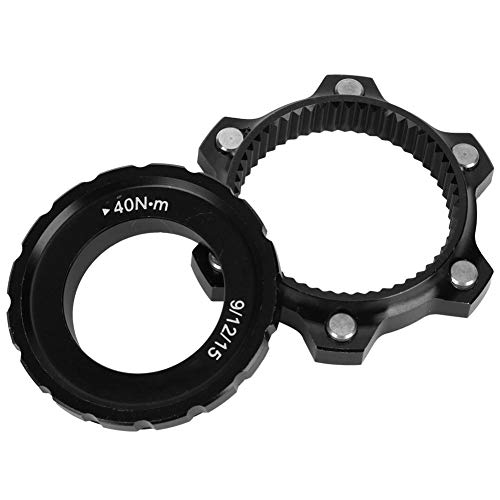 Keenso Center Lock Adapter, Fahrrad Center Lock Adapter für 6 Schrauben Disc Brake Boost Hub Spacer Fahrradteil Zubehör Reiten von Keenso