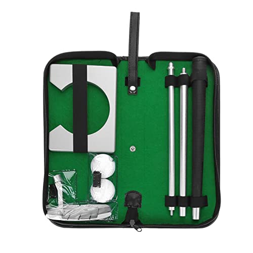 Keenso Indoor-Golf-Putting-Cup-Praxis-Trainingsschläger Putter-Kit-Set mit Bällen und Tasche von Keenso