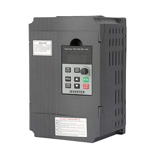 Keenso Mini VFD Frequenzumrichter, Wechselstrom 220 V 1.5 kW Motor Universal Mini Einphasen Frequenzumrichter VFD Drehzahlregler von Keenso